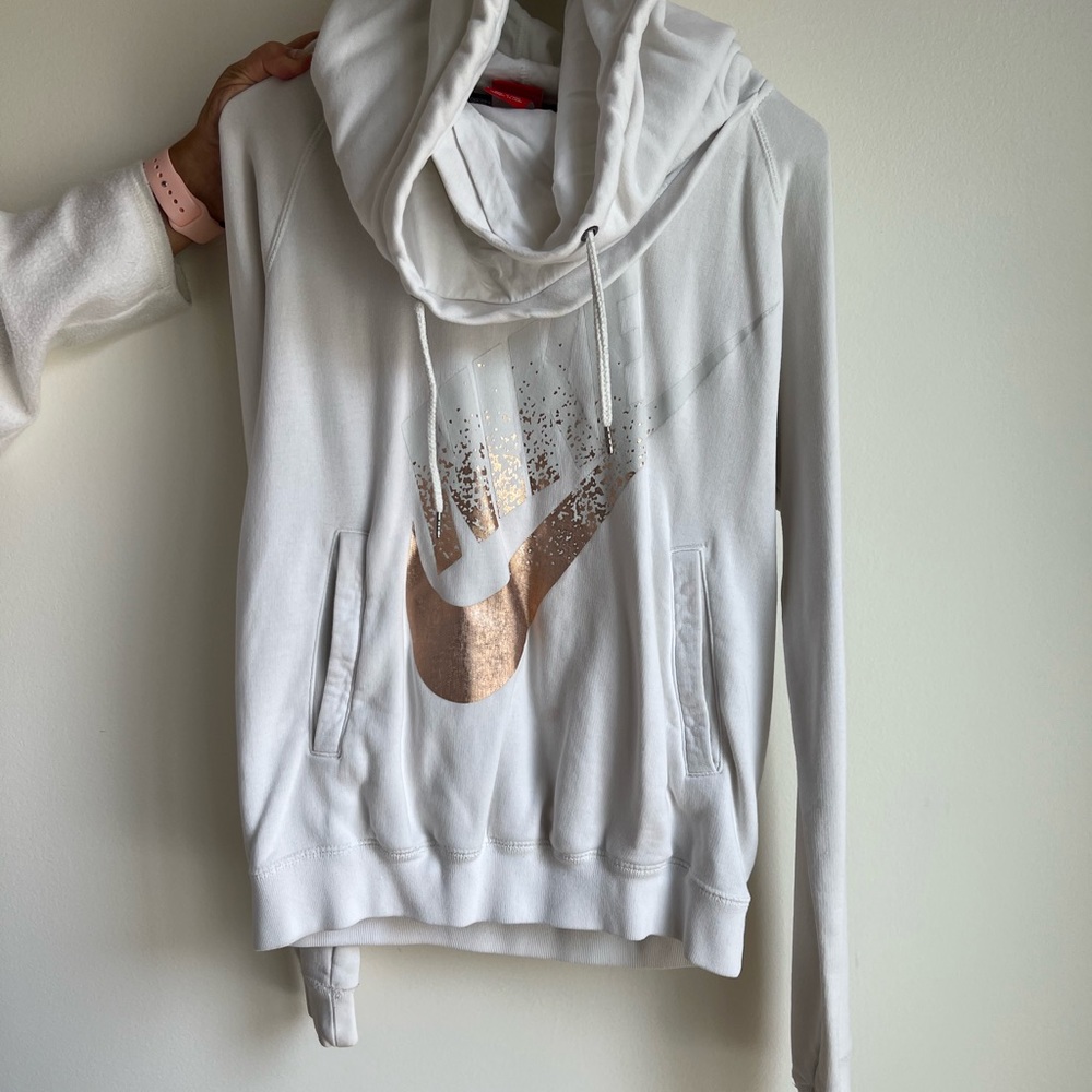 🤍🤍NIKE Womens Hoodie with Cowl Neck